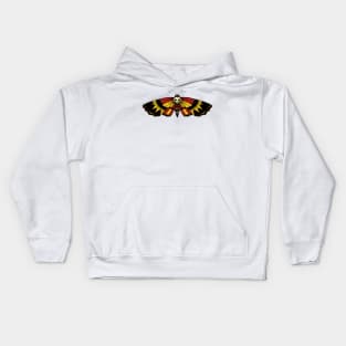 Deaths Head Moth Kids Hoodie